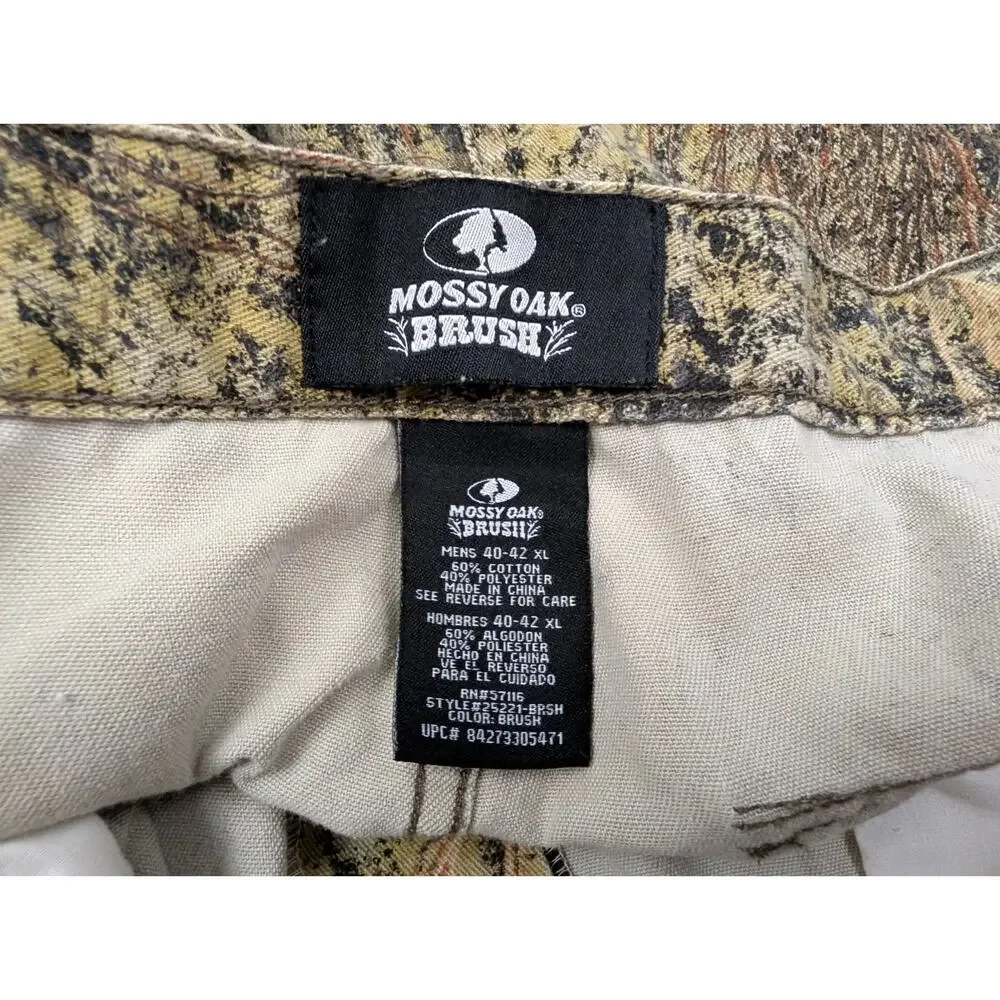 Mossy Oak Brush men's sz 40-41 XL Hunting Pants cargo 30